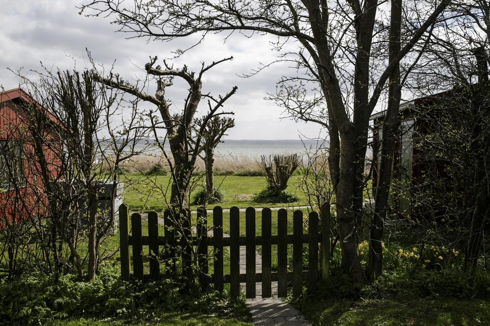 Unik. Nyord er forbundet til Møn via en dæmning. Den ca 5 km store ø er bl.a. kendt for sin landsby, der er en af Danmarks mest velbevarede. Foto: Miriam Dalsgaard 