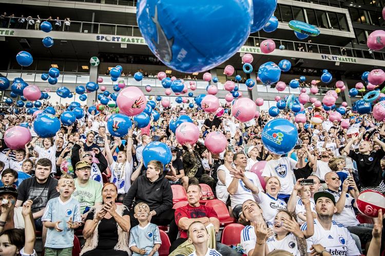 REKORD. Guldfesten i Parken bidrog til at sidste runde tiltrak flere tilskuere end nogen anden runde i denne sæson. 