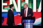 Afvisning. Marco Rubio (tv), den tidligere republikanske præsidentkandidat, afviser søndag, at han vil stille op som Donald Trumps vicepræsidentkandidat. 