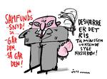 Tegning. Jørn Villumsen 