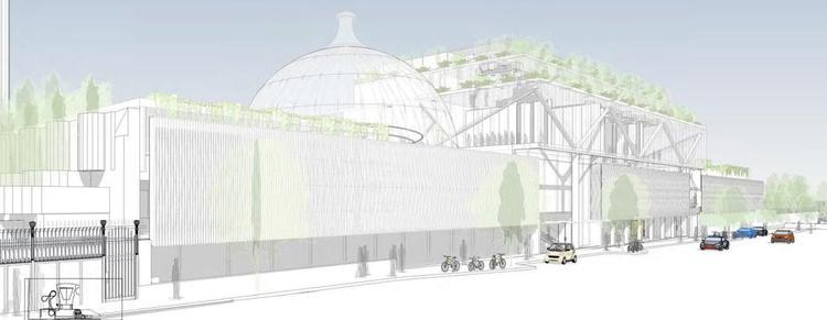 Godkendt. Tivolis andet bud på en kombineret danse og musikskole med kontorbygning på toppe gled i dag gennem Københavns Kommunes kommunens teknik- og miljøudvalg. Visualisering: Pei Cobb Freed &amp; Partners Architechts 