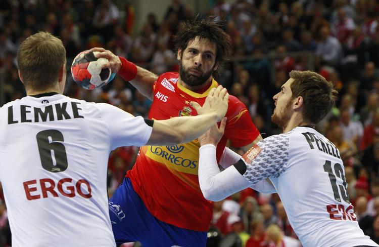 EM-SØLV. I januar var Antonio Garcia en del af det spanske landshold, der tabte EM-finalen til Tyskland. 