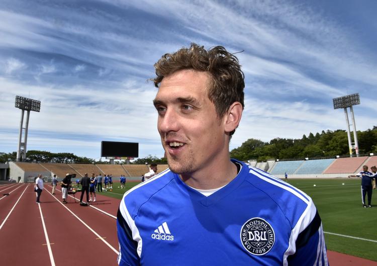 træning. Morten 'Duncan' Rasmussen klar til dagens træning i Japan, hvor der er høje varmegrader i disse dage. 