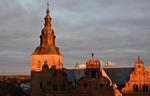 Ikonisk. Imponerende er Hellige Trefoldigheds Kirke i Kristianstad. Flere steder i Kristianstad er der spor efter den danske konge Christian IV, der grundlagde byen. Foto Mattias Roos, Kristianstads kommun