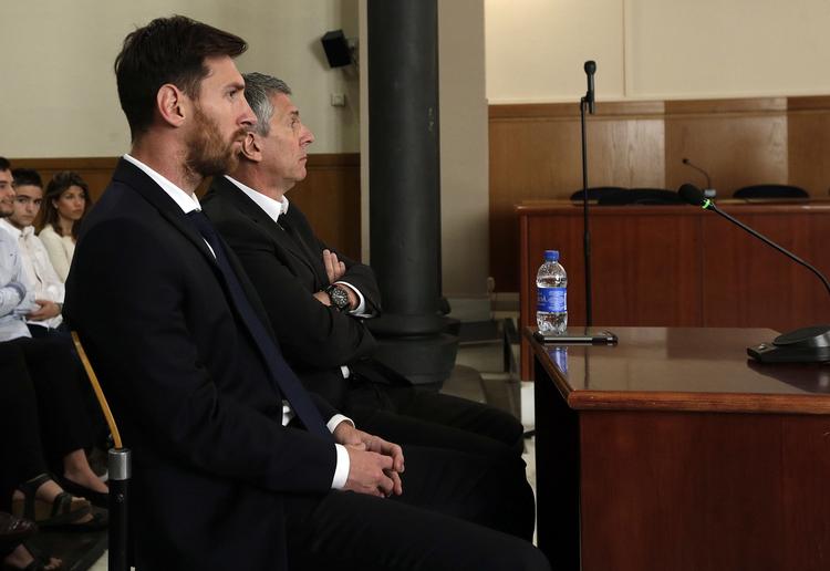 Messi. Argentineren er færdig i retten og skal nu til Copa America i USA. 