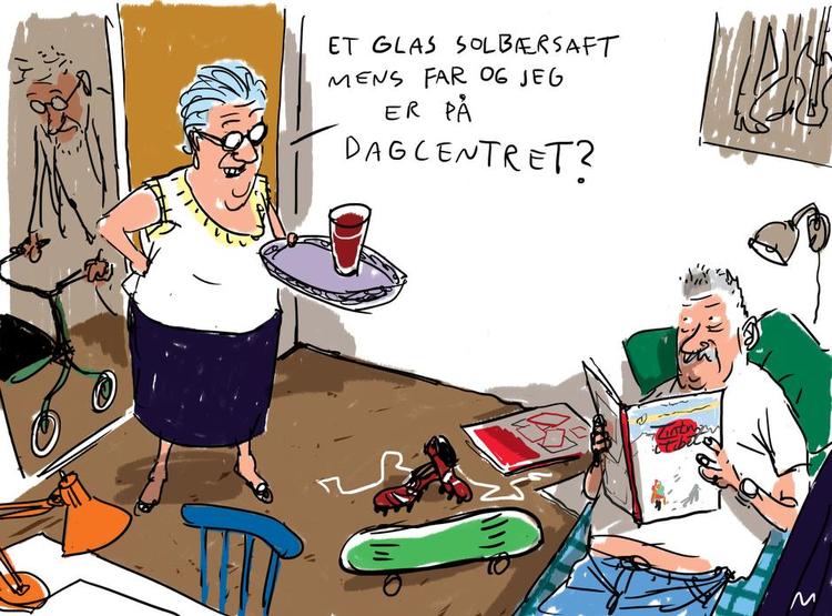 Tegning: Mette Dreyer 