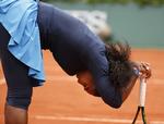 KRISE. Serena Williams spillede fredagens semifinale uden at vise sig fra sin bedste side, men det var lige netop nok til at nå endnu en stor finale. 
