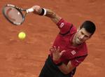 suveræn. Novak Djokovic skulle lige modstå det indledende pres fra Andy Murray i French Open-finalen, før han sikrede sig den fjerde Grand Slam-titel i træk. 