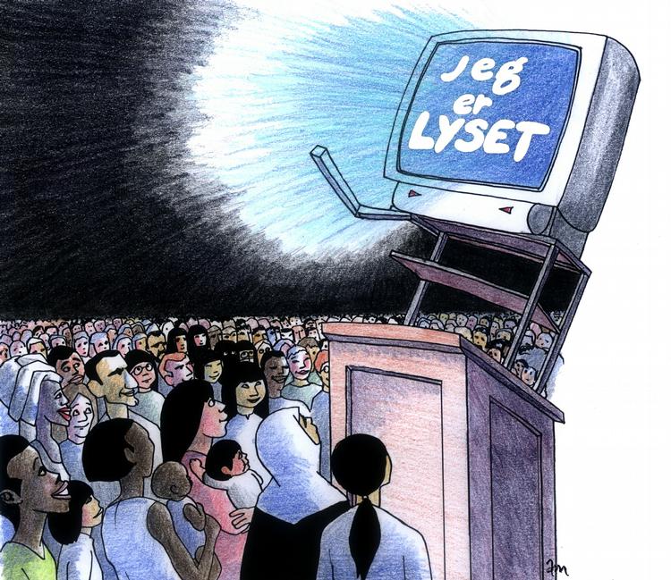 Tegning. Anne-Marie Steen Petersen 