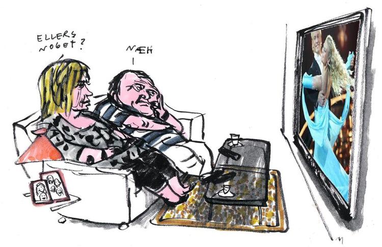 Tegning: Mette Dreyer (arkiv) 