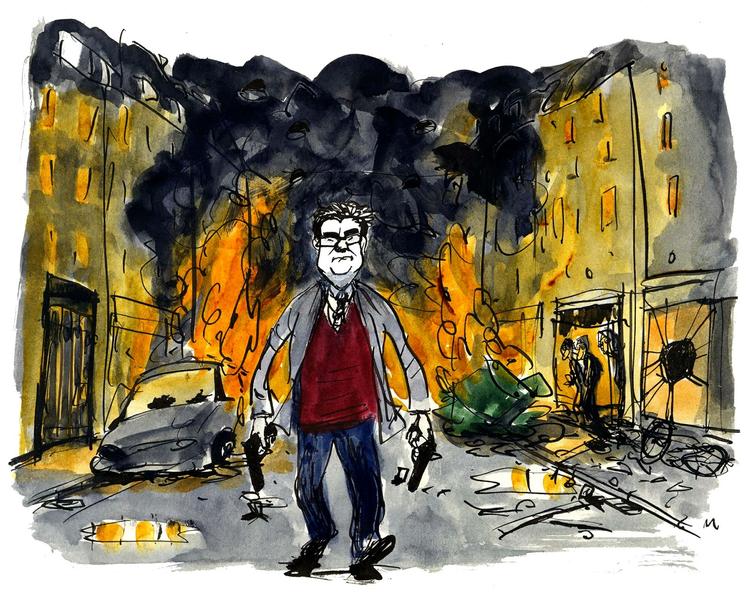 Tegning. Mette Dreyer 