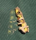 bevis. En læser har nu løst sidste uge mysterium ved at sende dette billede af sin parasol. 