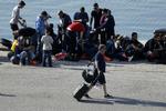 Greece Migrants And Tourists