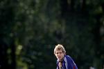 Landsholdet. Efter ganske få kampe for Brøndby IF bliver Daniel Agger en del af landsholdstruppen. Her ses han under træning. 