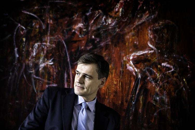 glæde. Direktøren i ATP, Carsten Stendevad, glæder sig over, at de aktier, pensionsselskabet købte i Dong i 2014, er steget med 140 procent. 