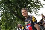 Sejr. Edvald Boasson Hagen var hurtigst på stregen. 