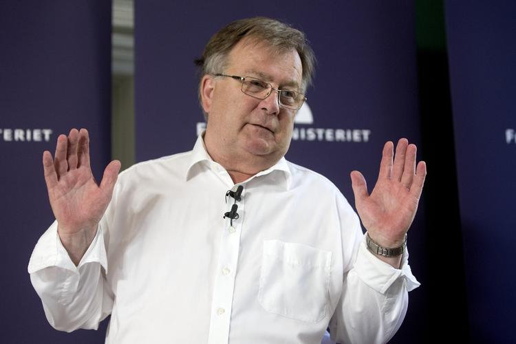 Opgiver. »Jeg må bare konstatere, at det jo er blevet et hadeobjekt ud over alle grænser«, sagde finansministeren om omprioteringsbidraget. 