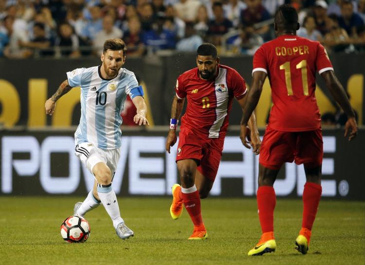 Copa. Messi brillerede mod Argentina. 