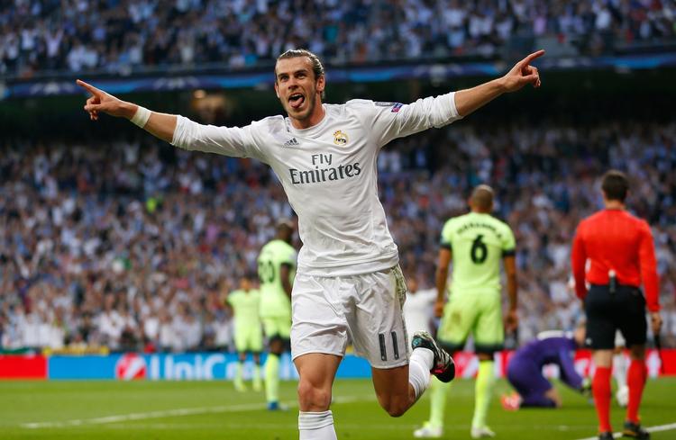 VINDER. Gareth Bale spillede en stor kamp for Real Madrid mod Manchester City. 