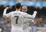 skuespillere. Real Madrids to portugisere, Cristiano Ronaldo og Pepe, er ikke i kridthuset hos Islands træner, der gerne ser spillerne straffet for deres konstante skuespil på banen. 