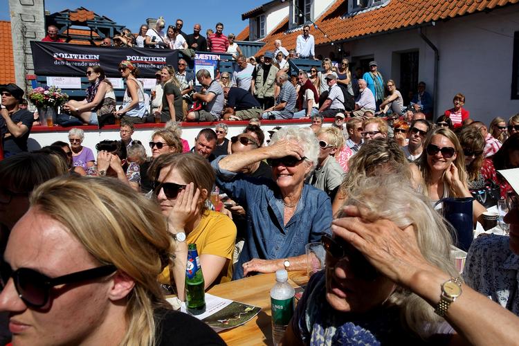 FOLKEMØDE. Mødet i Allinge er en af årets store politiske begivenheder. 