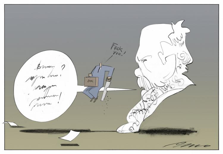 Tegning. Per Marquard Otzen 