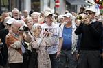 Jazzparade. Copenhagen Jazzfestival varer til på mandag. Her ses gæster ved åbningsparaden på Strøget i fredags. 