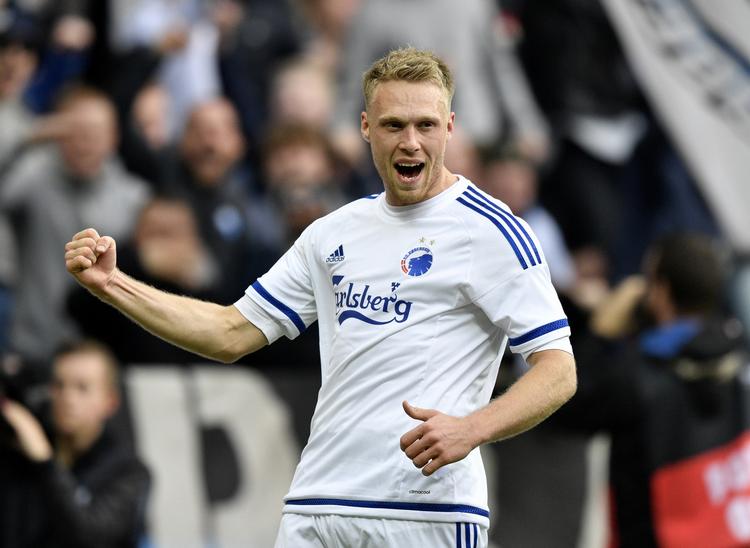 målfarlig. Nicolai Jørgensen var topscorer for FCK, før han skiftede til Feyenoord. 