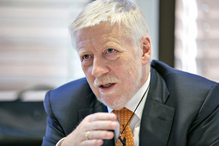 beklager. Administrerende direktør for Nordea Danmark Peter Lybecker beklager, at banken ikke overholder reglerne for hvidvaskning af penge. 