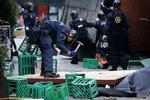 Politiet fjerner hashboder i Christiania KRIMINALITET