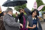 Folkemøde. Pussy Riot-medlemmet Nadesjda Tolokonnikova sad to år i en russisk fængselslejr for at optræde med en provokerende punksang. I dag mødte hun Mogens Lykketoft. 