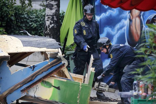 Politiet fjerner hashboder i Christiania KRIMINALITET