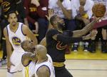 Finaleveinder. LeBron James førte Cleveland Cavaliers til klubbens første NBA-titel i nat. 