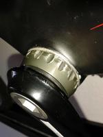 SKRAMMET. Ny racercykel fik voldsom behandling, da den var til første service. Privatfoto 