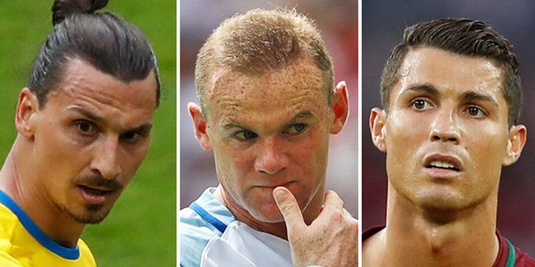 Ibrahimovic. Den store angriber skal onsdag forsøge at sende Sverige videre ved EM. Det vil kræve en sejr over Belgien. Illustration: Peter Sætternissen. 