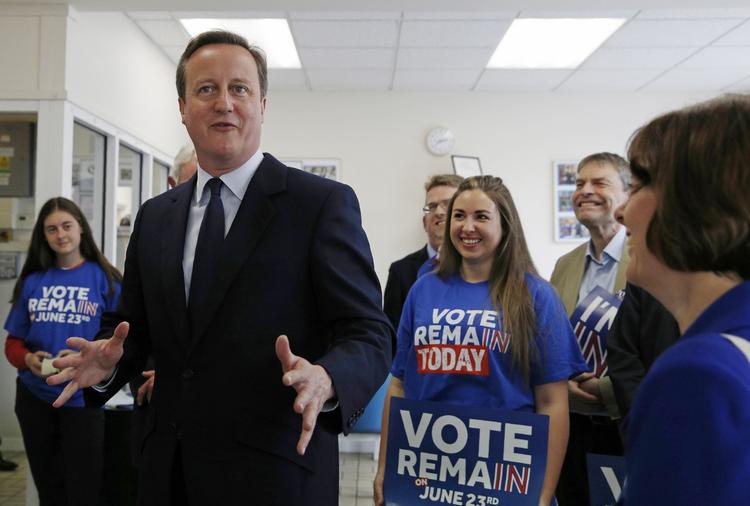 VALGKAMP. Premierminister David Cameron er som alle andre politikere i Storbritannien nu i gang med valgkampens slutspurt. 