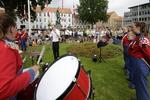 ORKESTERMUSIK. 6. Juli Garden underholder på Landsoldatpladsen 5. juli sidste år. 
