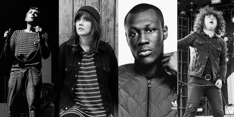 Opture. At Damon Albarn selv henvender sig til Roskilde Festival med et projekt er en af årets bedste oplevelser, siger bookinggruppen, der sammensætter årets program. Desuden anbefaler mange af dem australske Courtney Barnett. Bookereren af elektronisk musik fremhæver desuden grime-genren, herunder Stormzy, som noget, der vokser hurtigt. Og så glæder mange sig til at se det gendannede band At The Drive-In. Fotos: AP/PR. Fotocollage: Aslak Elias Kelkka 