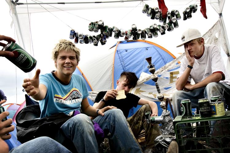 NOSTALGI. Roskilde Festival 2006 stod på varme Slots, afbleget hår og store mængder Boten Anna på ghettoblasteren. 