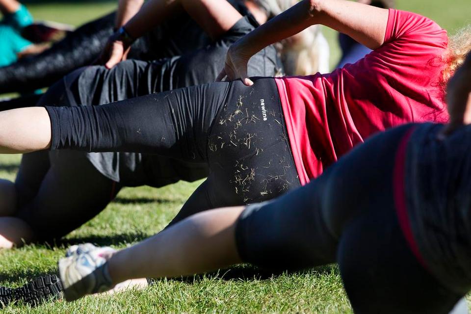 CORE. Efter en time er man kommet hele kroppen igennem. Foto: Finn Frandsen 