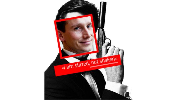 007. »I am stirred, not shaken«, skrev Kristian Jensen (V) på Twitter i bedste James Bond-stil. 