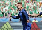 KLASSE. Antoine Griezmann blev spilleren, der stjal billedet blandt de mange gode franske navne i søndagens opgør med Irland. 