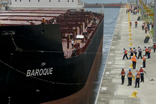 Inden Cosco Shipping Panama lagde vej igennem kanalen, havde det noget mindre maltesiske skib Baroque ageret forsøgskanin. 