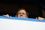 vinder. Den konservative leder og fungerende statsminister, Mariano Rajoy, blev klart det største parti ved søndagens valg i Spanien, men partiet er langt fra at have flertal. 
