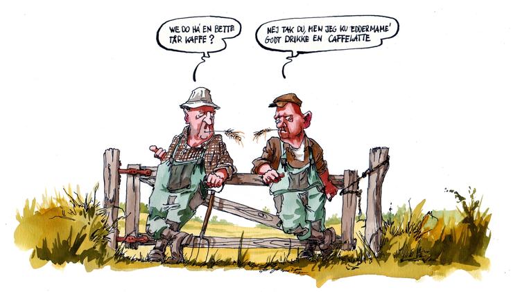 Sprog. 'Den STORE håndbog for halvgamle mænd' rummer udpluk fra de to bestsellere 'Håndbog for halvgamle mænd' og 'Halvgamle mænd i deres bedste alder'. Begge forlæg er skrevet af Bjarne Schilling og Gorm Vølver - og med tegninger af Roald Als. 