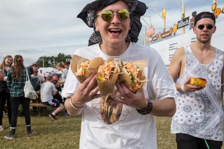 Roskilde har hestetoasts, moskusburgere og tatarsandwich på menuen i år. 