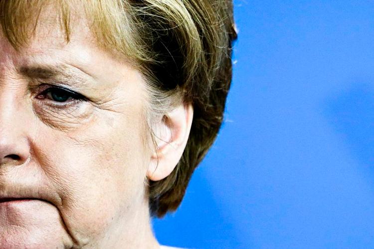 Hovedrolle. Alles øjne hviler på den tyske forbundskansler, Angela Merkel, som vil indtage en naturlig lederposition under drøftelserne om Brexit på AU-topmødet i dag og i morgen. Her er hun ved en pressekonference i Berlin i går. 