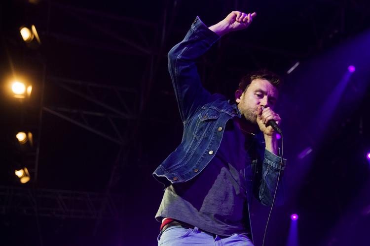 Multitalentet. Damon Albarn er ofte på Roskilde. Paradoksalt nok er det sjældent som frontfigur i Blur, som nok trods alt stadig er dét, de fleste kender ham for. 
