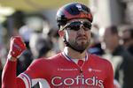 SKADET. Trods en fortid som bokser kom Nacer Bouhanni galt af sted, da han brugte knytnæven til andet end at juble med. 