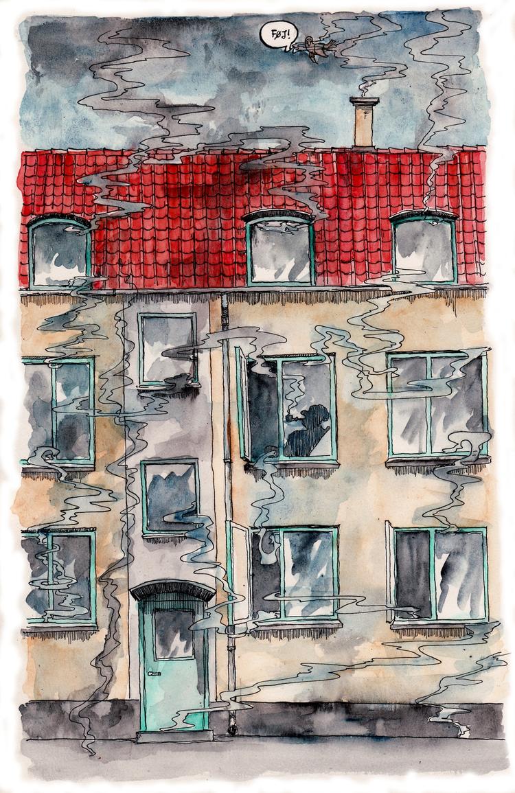 Tegning. Roald Als 